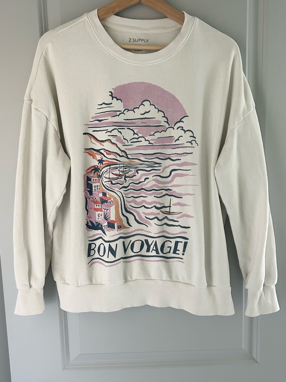 Z Supply Sunday Sea Salt Sweatshirt